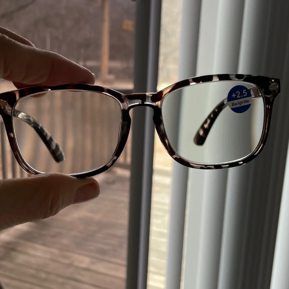 NWT Two pairs readers 2.5 tortoiseshell blue light combination readers brown